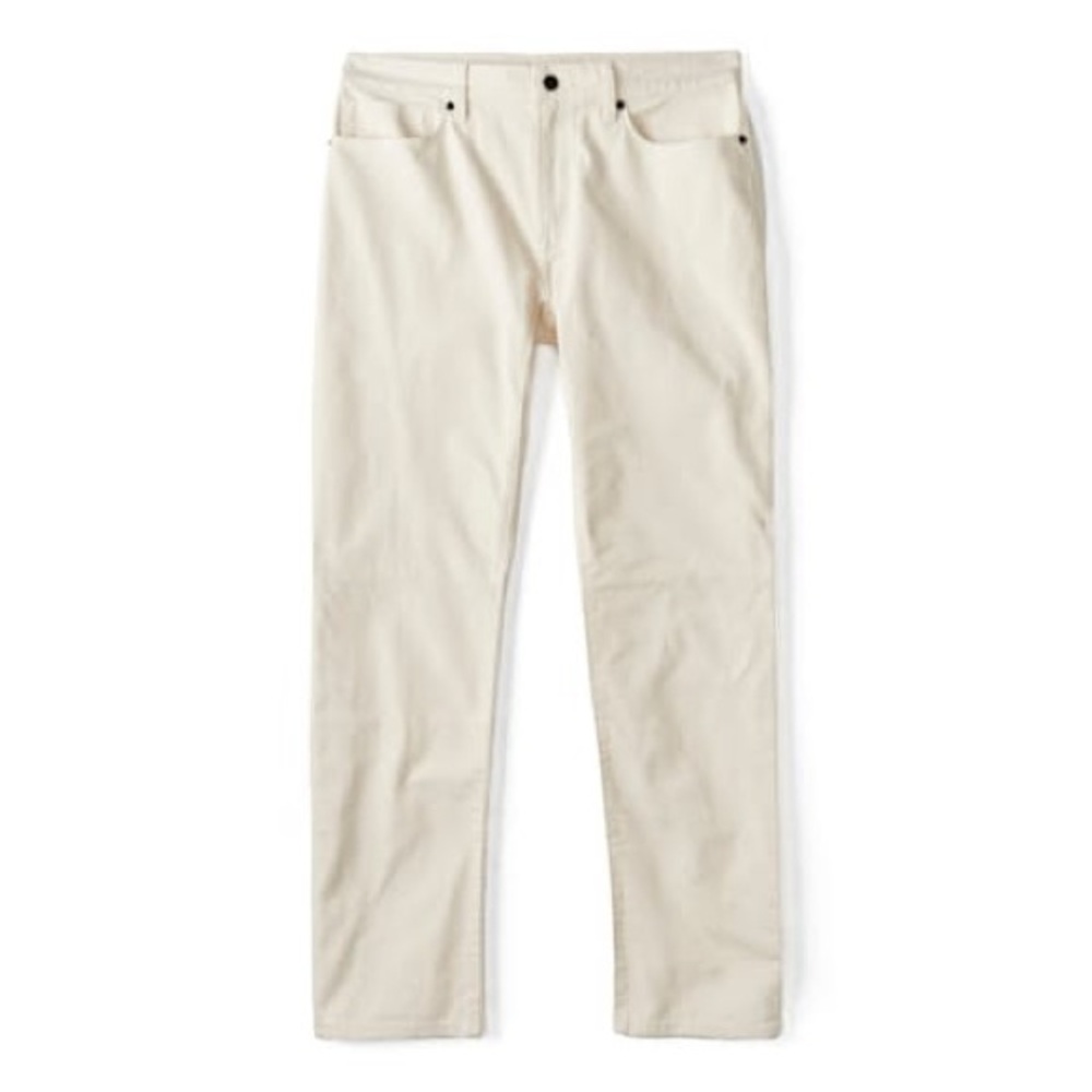 Huckberry PROOF Rover Pant - HB Straight - Sand NWT 34x34